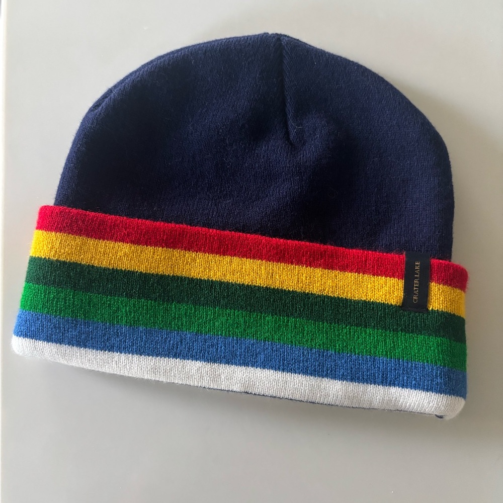 Pendleton Colorful Striped Kids Beanie